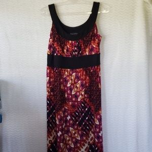 Blu Sage multi colored tank top dress